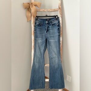 Judy Blue mid rise flare - size 2